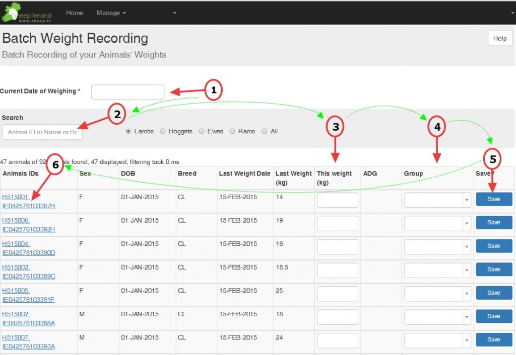 Batch Weight Recording help