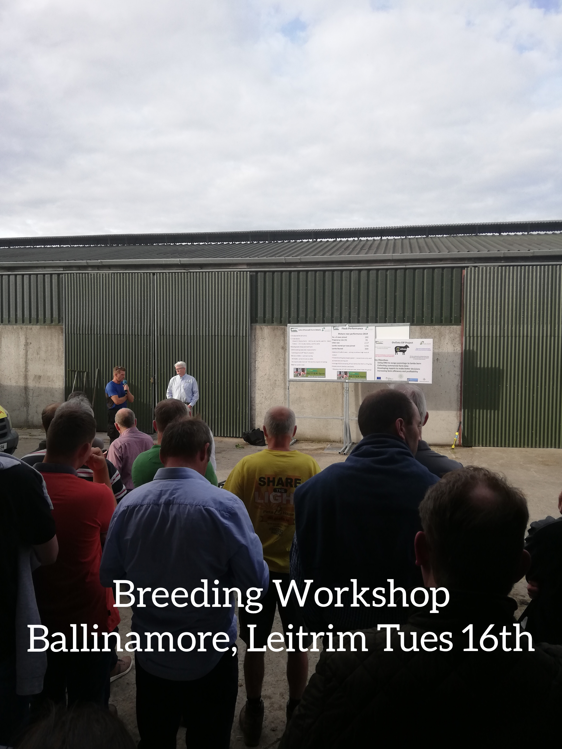 Read more about the article Breeding Workshop Ballinamore, Leitrim Tues 16th July