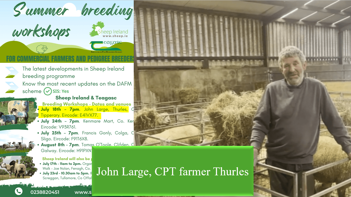 You are currently viewing Summer Breeding Workshops Begin This Thursday 18th July